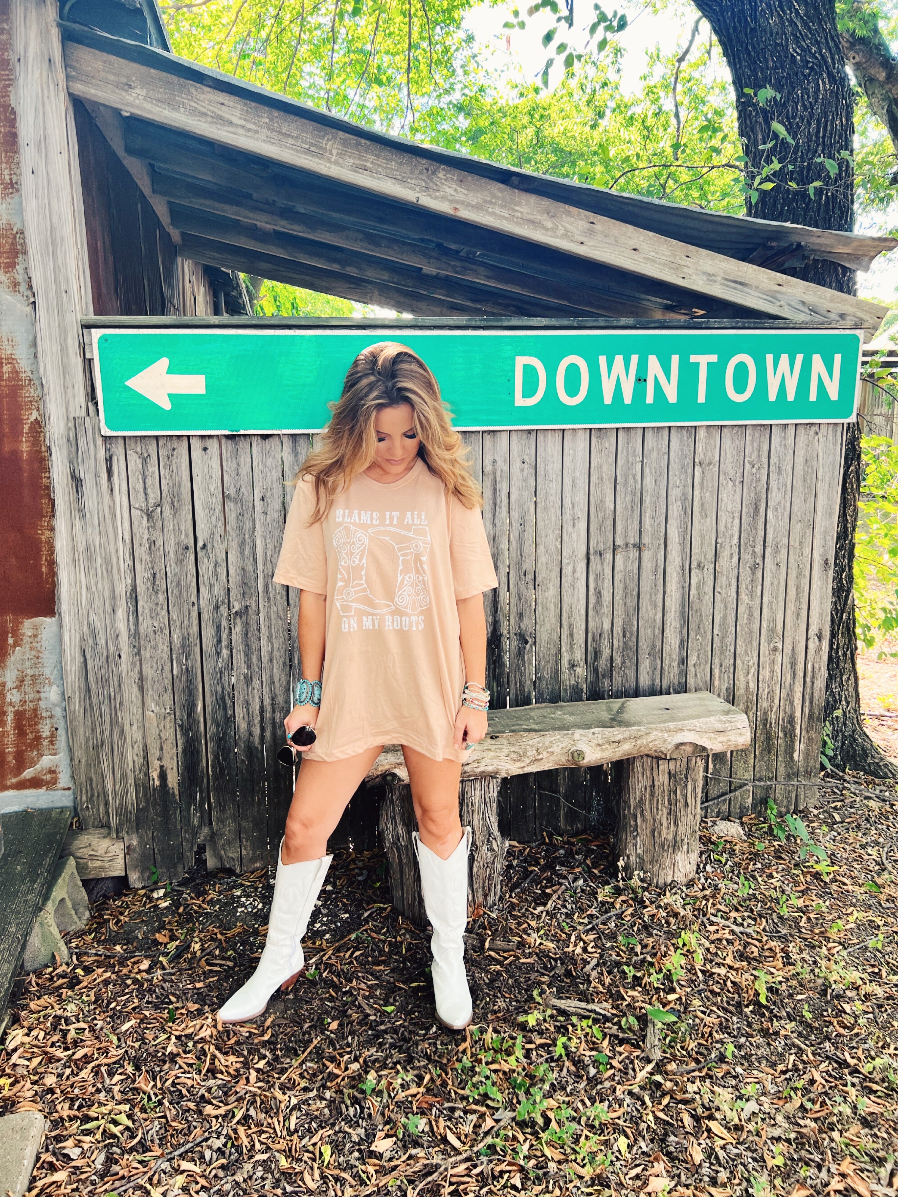 Blame It All On My Roots Tee