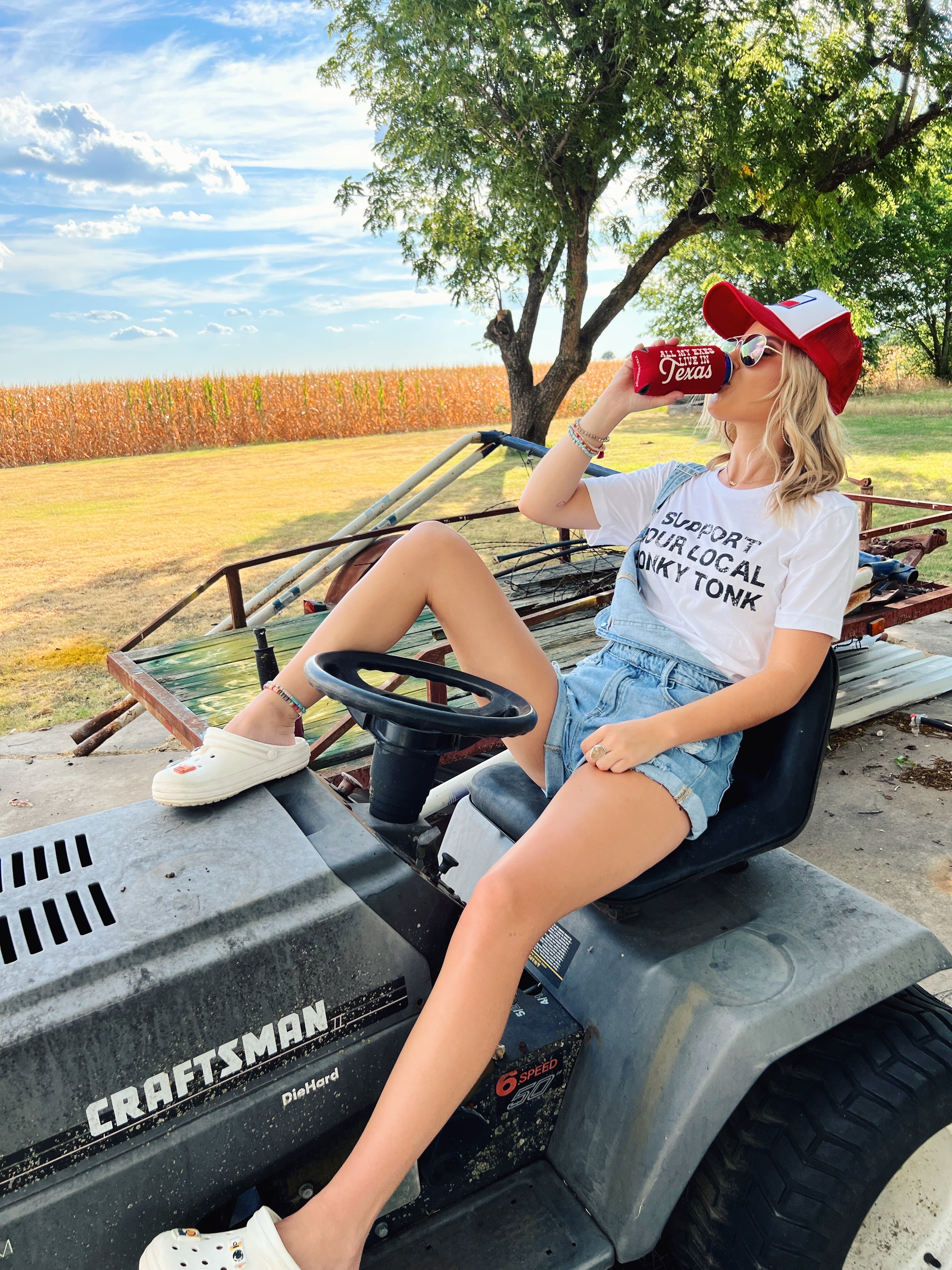 Support Your Local Honky Tonk Tee